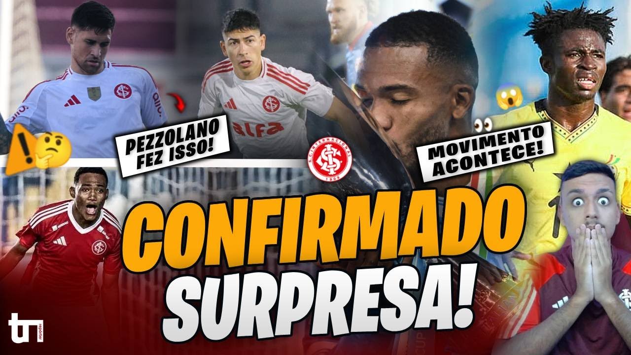 🔴⚪️ CONFIRMADO! INTER PRECISA COMPRAR AFRICANO! VALOR ASSUSTA? ESTRATÉGIA de PEZZOLANO e MAIS!
