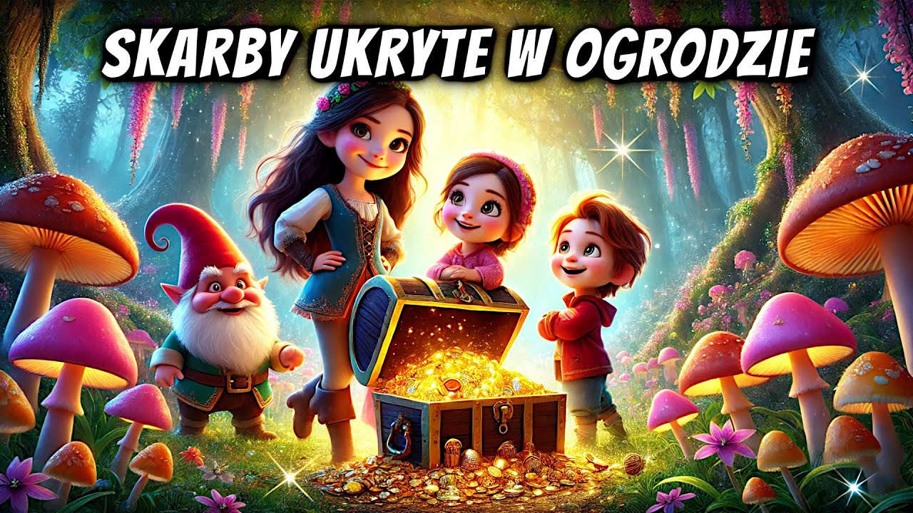 💎 Skarby ukryte w ogrodzie - Audiobook - Bajka do słuchania na dobranoc 🎧