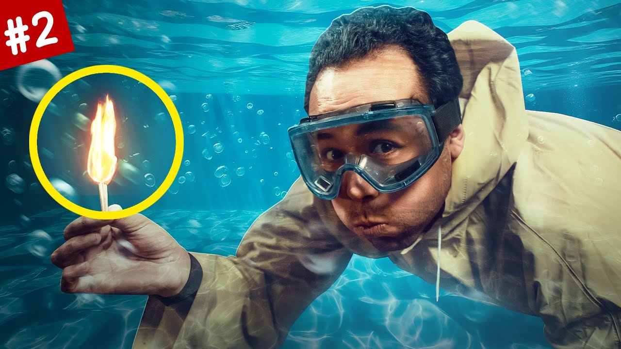 صنعت المستحيل | نار تحت الماء