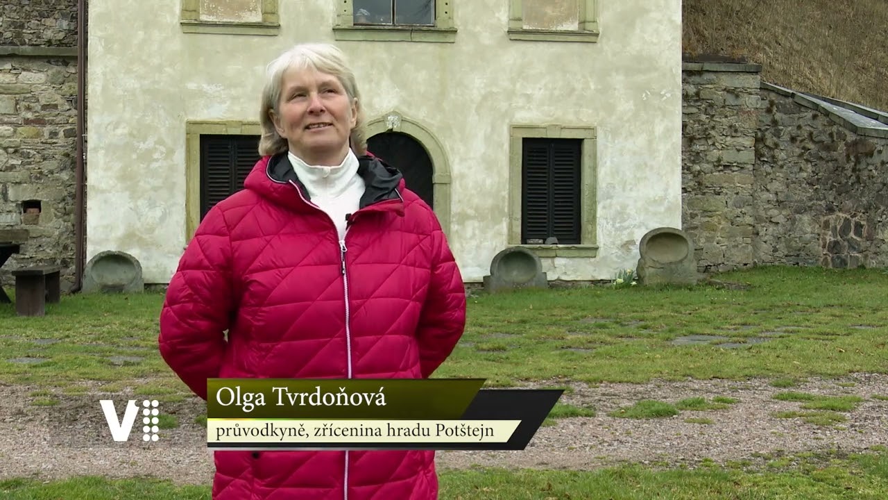 Na cestách Královéhradeckým krajem - zřícenina hradu Potštejn, Rychnovsko, východočeská tv  - V1