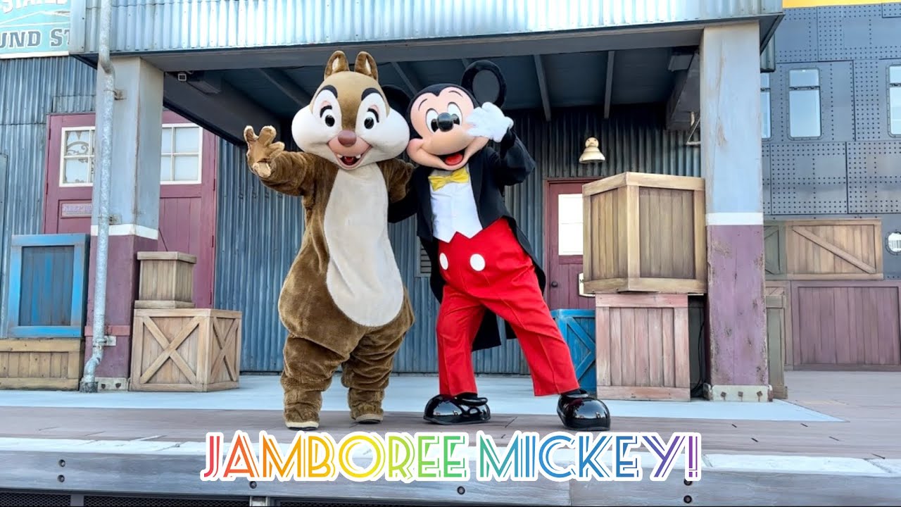 Jamboree Mickey! (Front Row View) | Tokyo DisneySea