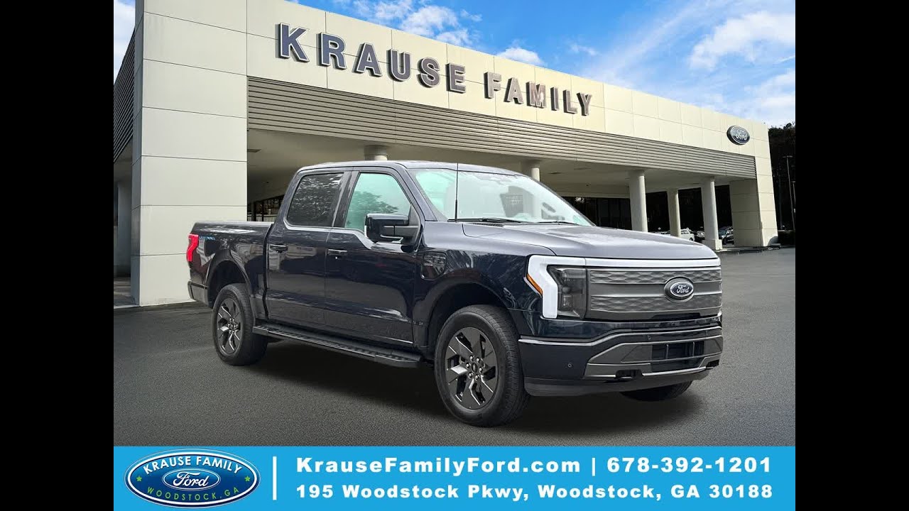 2023 Ford F-150 Lightning Lariat Atlanta, Woodstock, Kennesaw, Marietta, Canton GA