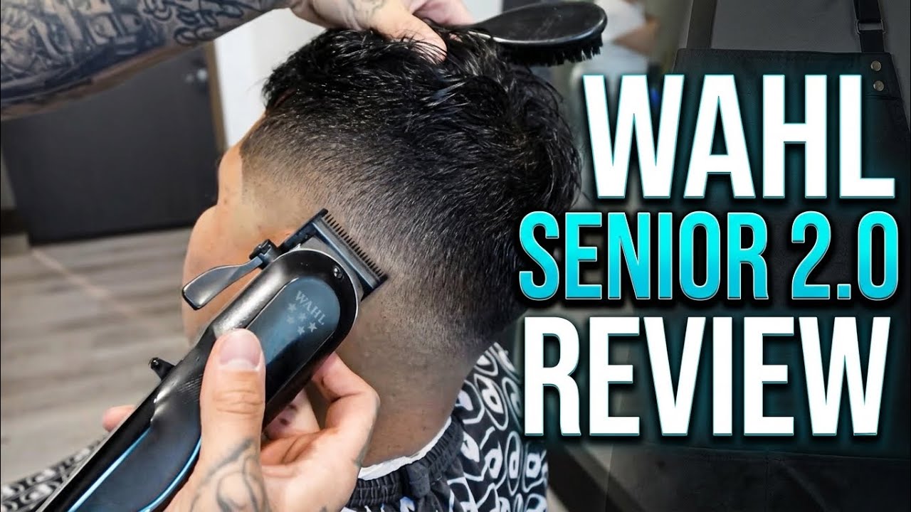 Видеоурок по созданию плавного перехода и обзор Wahl Senior 2.0 👀💈