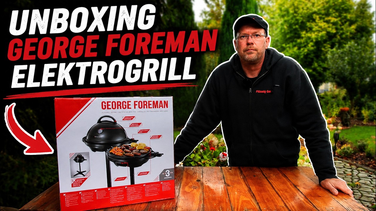 George Foreman Grill | Stand / Tischgrill | Unboxing und Test | Elektrogrill | 041 Fläming BBQ