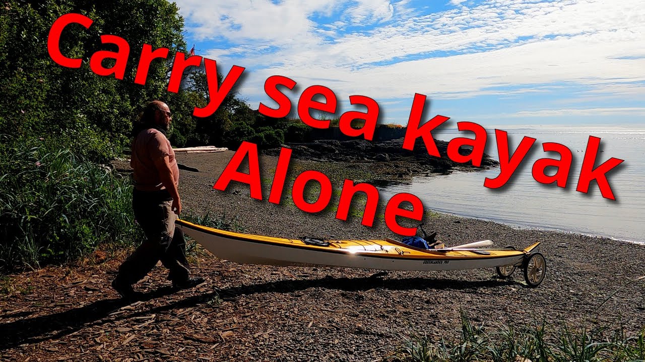 How to transport a sea kayak | Carry sea kayak