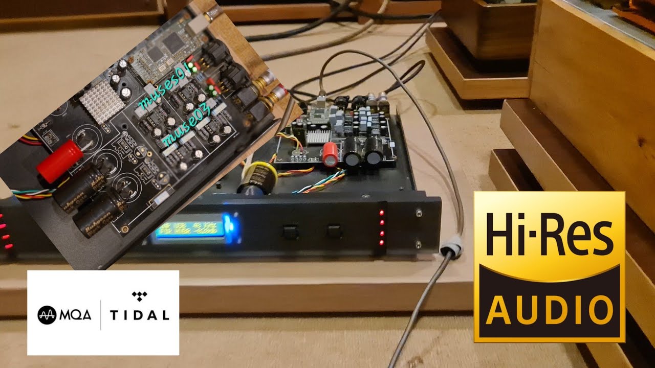 the Dac ES9038pro single kit. after modif  by me