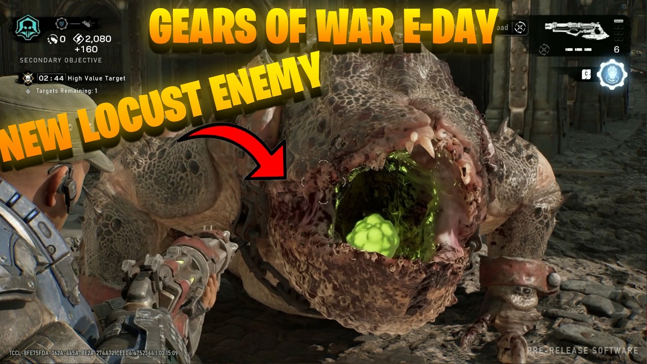 GEARS OF WAR E-DAY SHOWCASING THE NEW Horde Siege