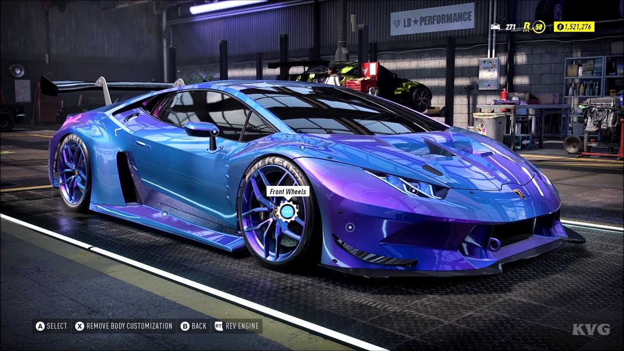 Need for Speed Heat - Lamborghini Huracan 2018 (Lamborghini BodyKit 2) - Customize | Tuning Car HD