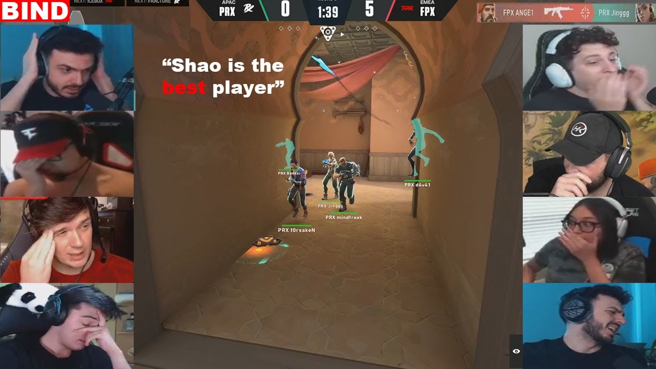 PRX vs FPX (BIND) GRAND FINAL MATCH HIGHLIGHT COMPILATION | TARIK SHANKS NATS HIKO AND MORE REACTION