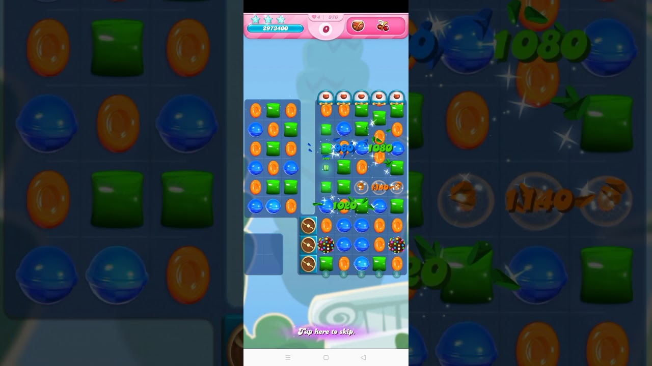 Candy crush level 376