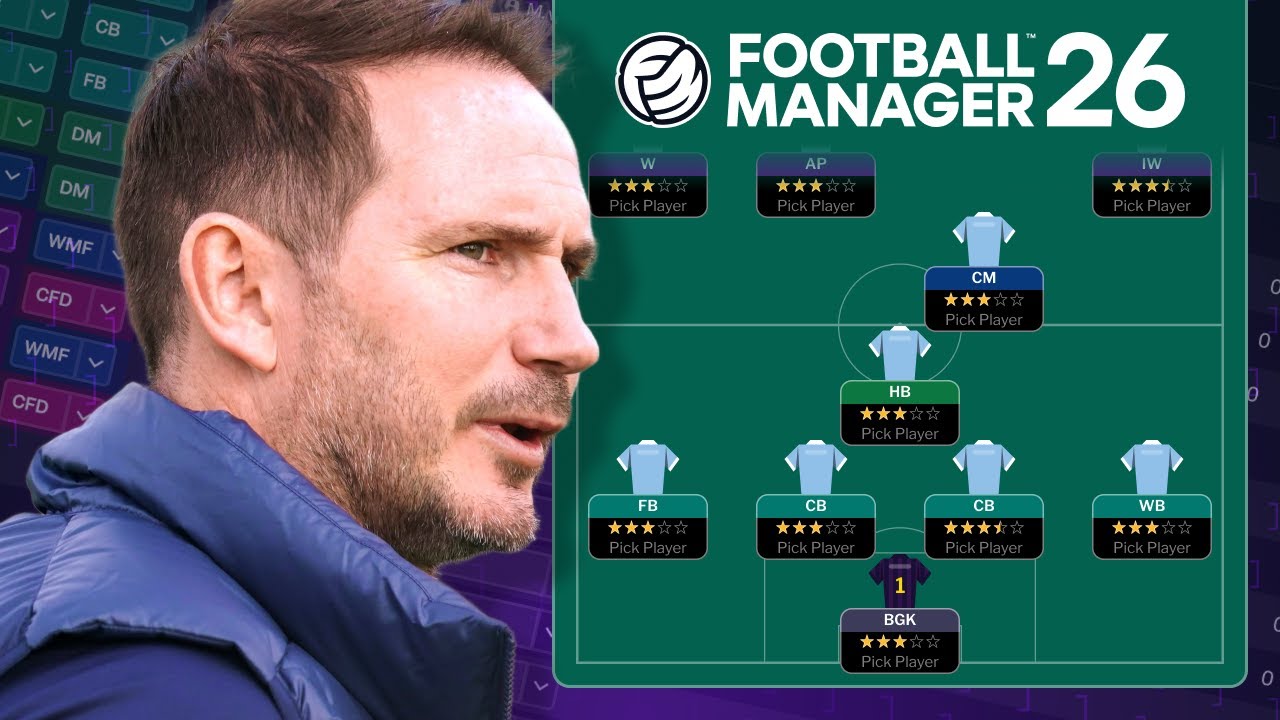 Is Frank Lampard Good Now? | Tactic Recreation | FM26
