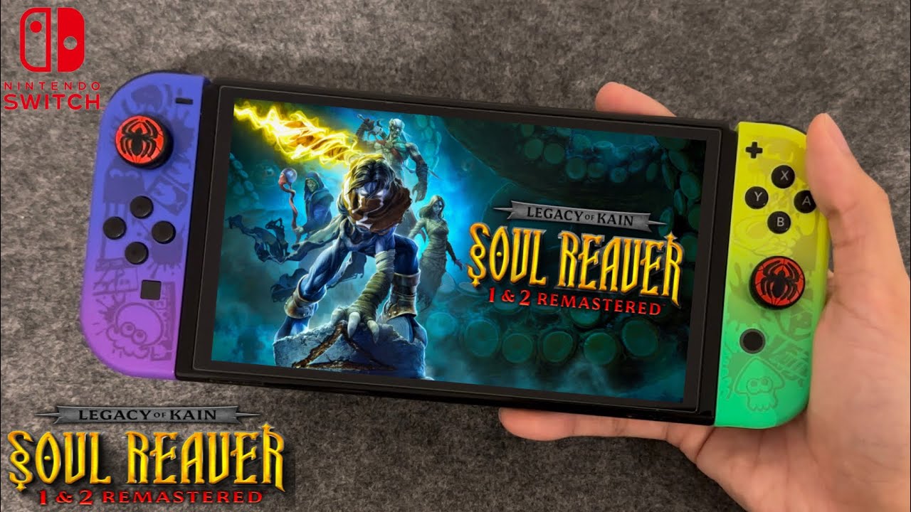 Legacy of Kain Soul Reaver Remastered Nintendo Switch Gameplay | Switch Oled Gameplay