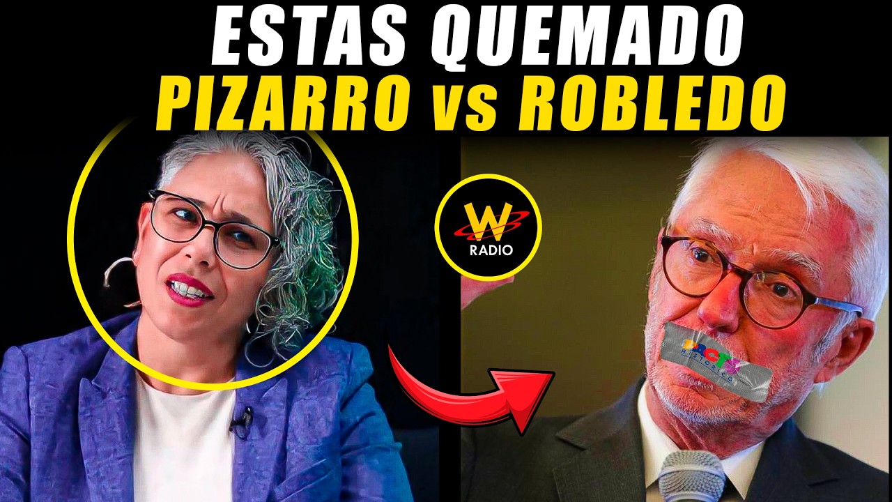 EL QUEMADO! PIZARRO SE LE PARA A ROBLEDO CUANDO DIJO QUE EL PACTO HISTORICO NO GANARÍA MAYORÍAS