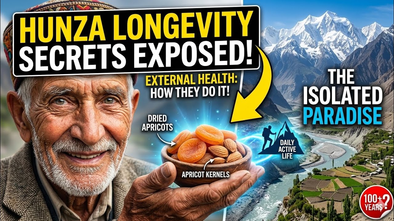 Secret behind hunza's people external health and longetivity