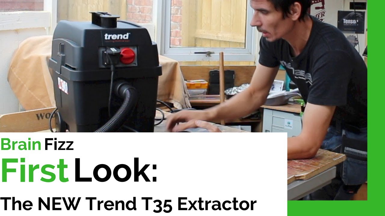 Unboxing & first impressions of the NEW RELEASE T35 M Class extractor shop vac from Trend routing