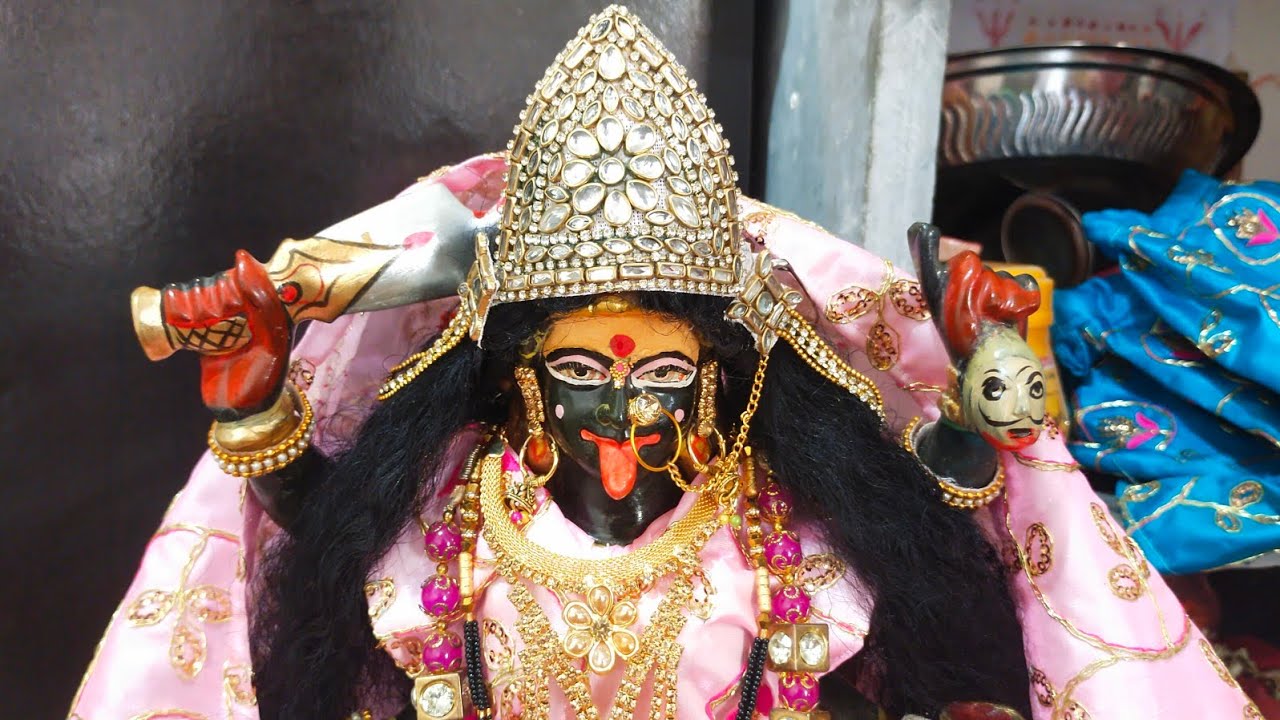 ||Maa kali Shringar 🙏😊🔱💗(part-1)||#maa #mahakali #navratri