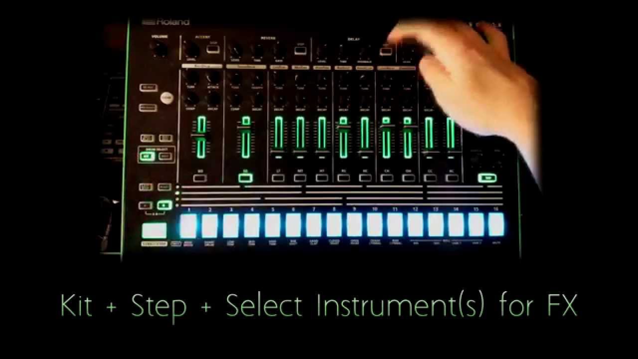 Roland AIRA - TR 8 & TB 3 Working with Triplets for Trip Hop, Dub, Trap, Garage etc...