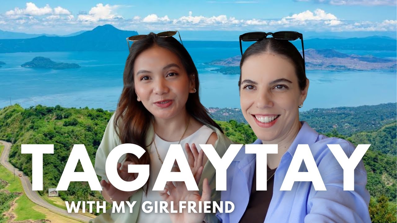 TAGAYTAY trip with my filipina girlfriend!! 🇪🇸🇵🇭