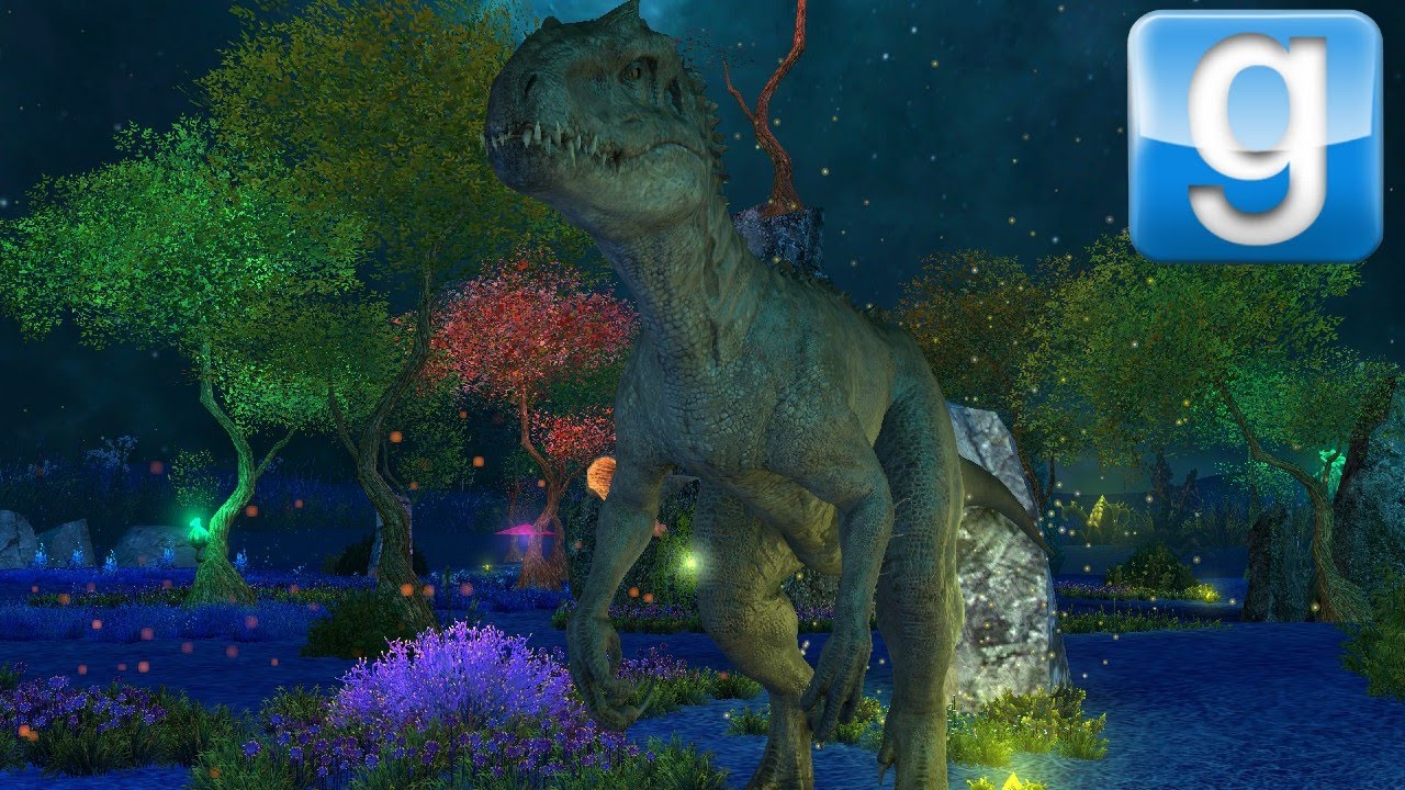 Jurassic World Indominus Rex Nextbot VS Half Life Antlion SNPC's Garry's Mod