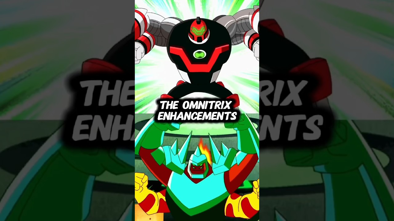 All The OMNITRIX Enhancements #ben10original #bentenomnitrix #omnitrix