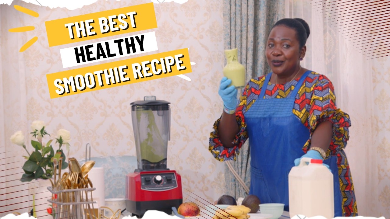 SMOOTHIE RECIPE WITH BANANA, AVOCADO, MANGO AND YOGHURT | The Online Godmother