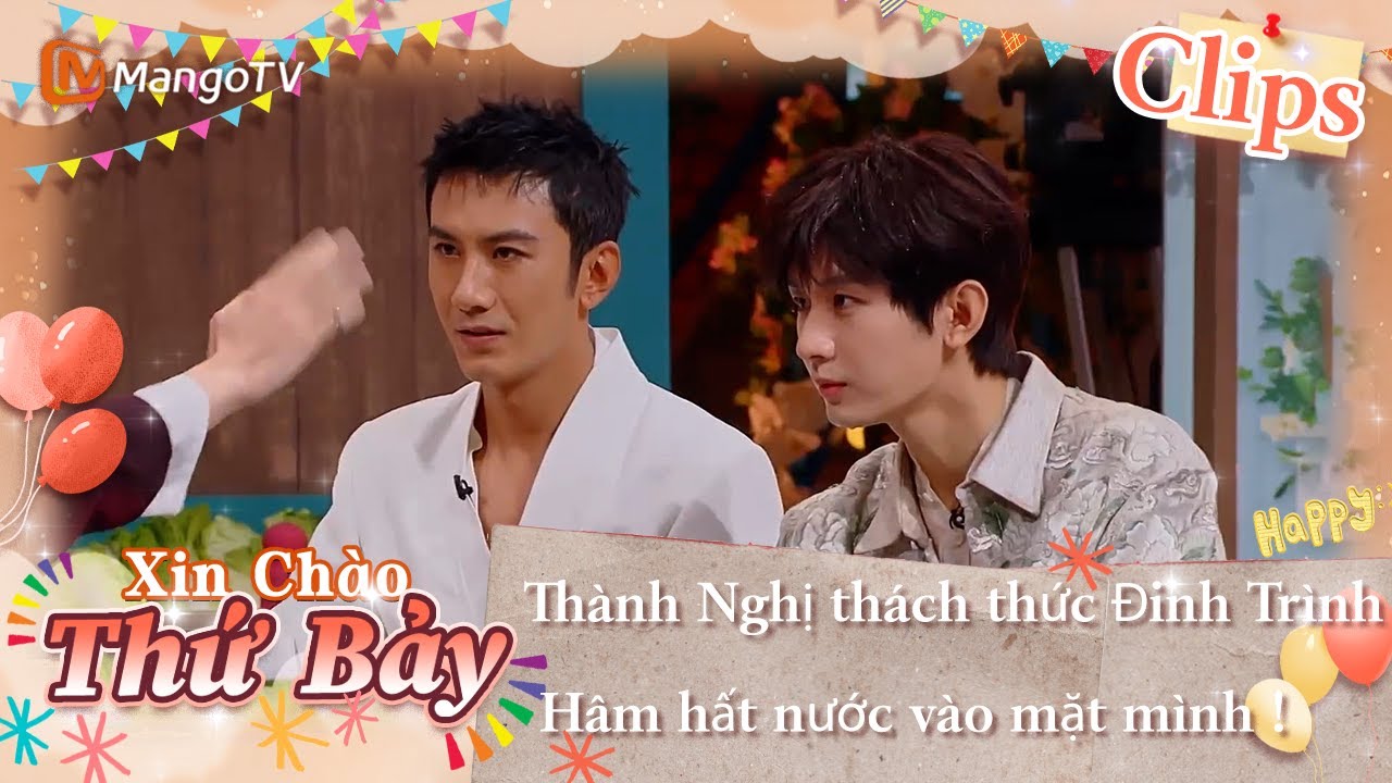 【Highlight】Thành Nghị thách thức Đinh Trình Hâm vào mặt mình | Xin Chào Thứ 7 20230826 | Xoài TV