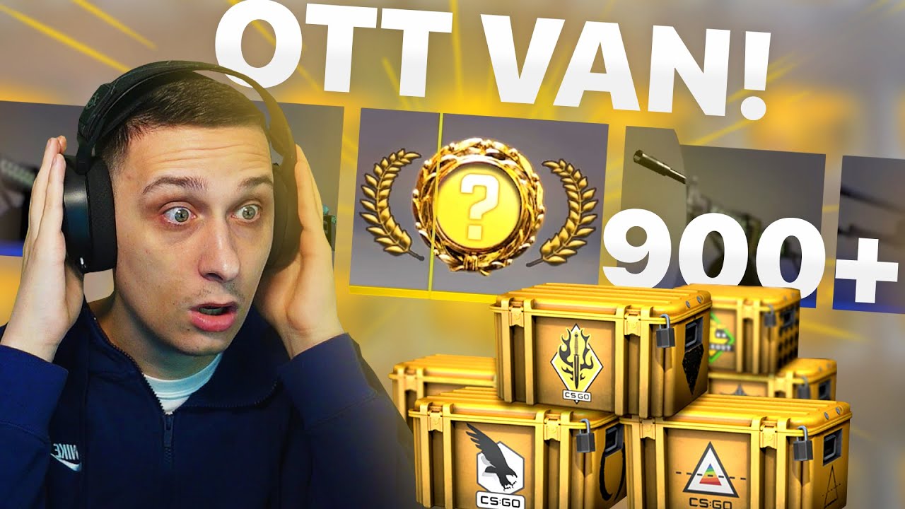 KÉST NYITOTTAM A CSGO-ban 900 LÁDA UTÁN.... | CS:GO STREAM PILLANATOK #21