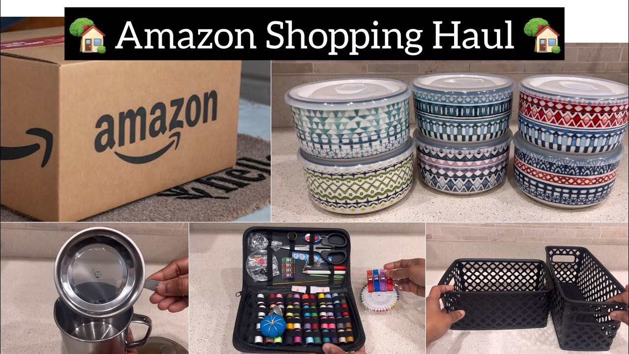 கிட்சன் பொருட்கள் கம்மி விலையில்|Amazon Shopping Haul|Kitchen Organization|USA Tamil vlog|wow varuni