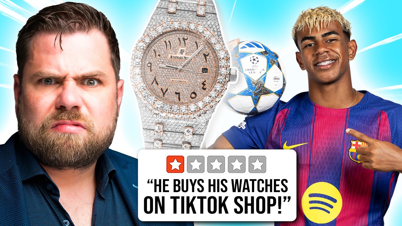Exposing Lamine Yamal's FAKE Childish Watch Collection