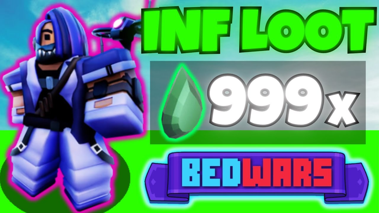 Взлом Bedwars в Roblox с БЕСКОНЕЧНОЙ ДОБЫЧЕЙ... (Киберкомплект)