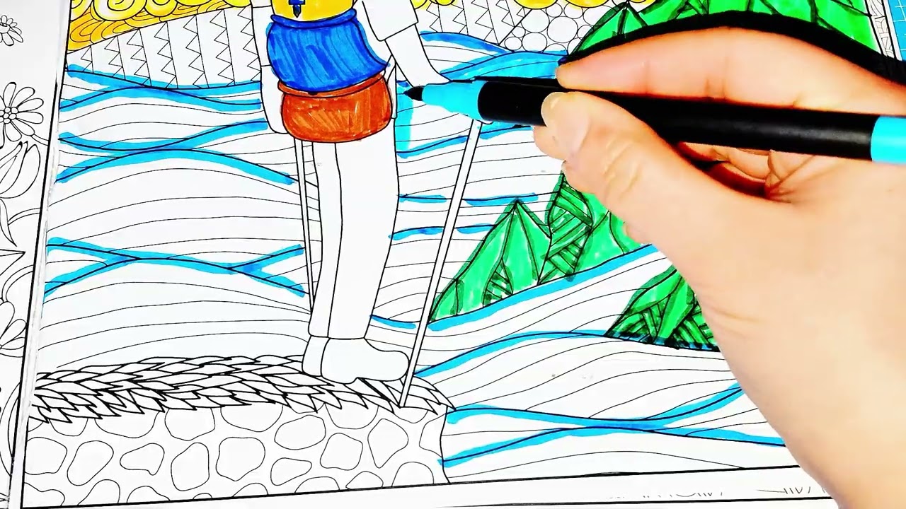 Coloringbook. Scatchbook.