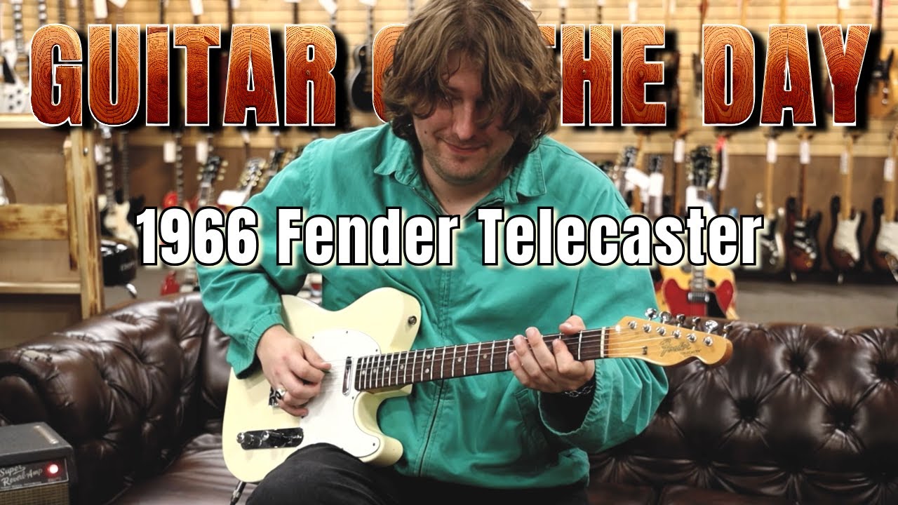 Fender Telecaster 1966 года | Гитара дня
