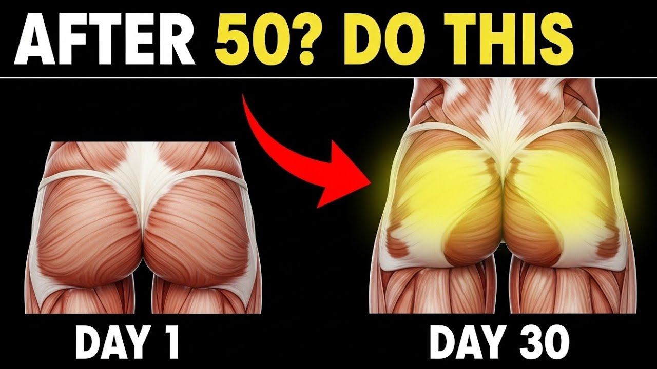 OVER 50? STOP DOING SQUATS – TRY THESE 4 GLUTE EXERCISES (SENIOR WELLNESS)