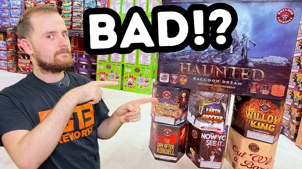 TESTING HAUNTED MASSIVE FIREWORKS BOX KIT!