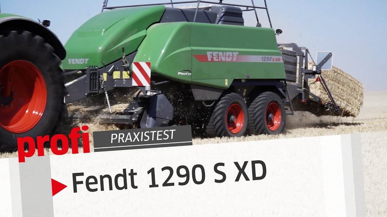 Fendt 1290 S XD im Gro&szlig;ballenpressen-Vergleichstest (4/7) | profi #Praxistest