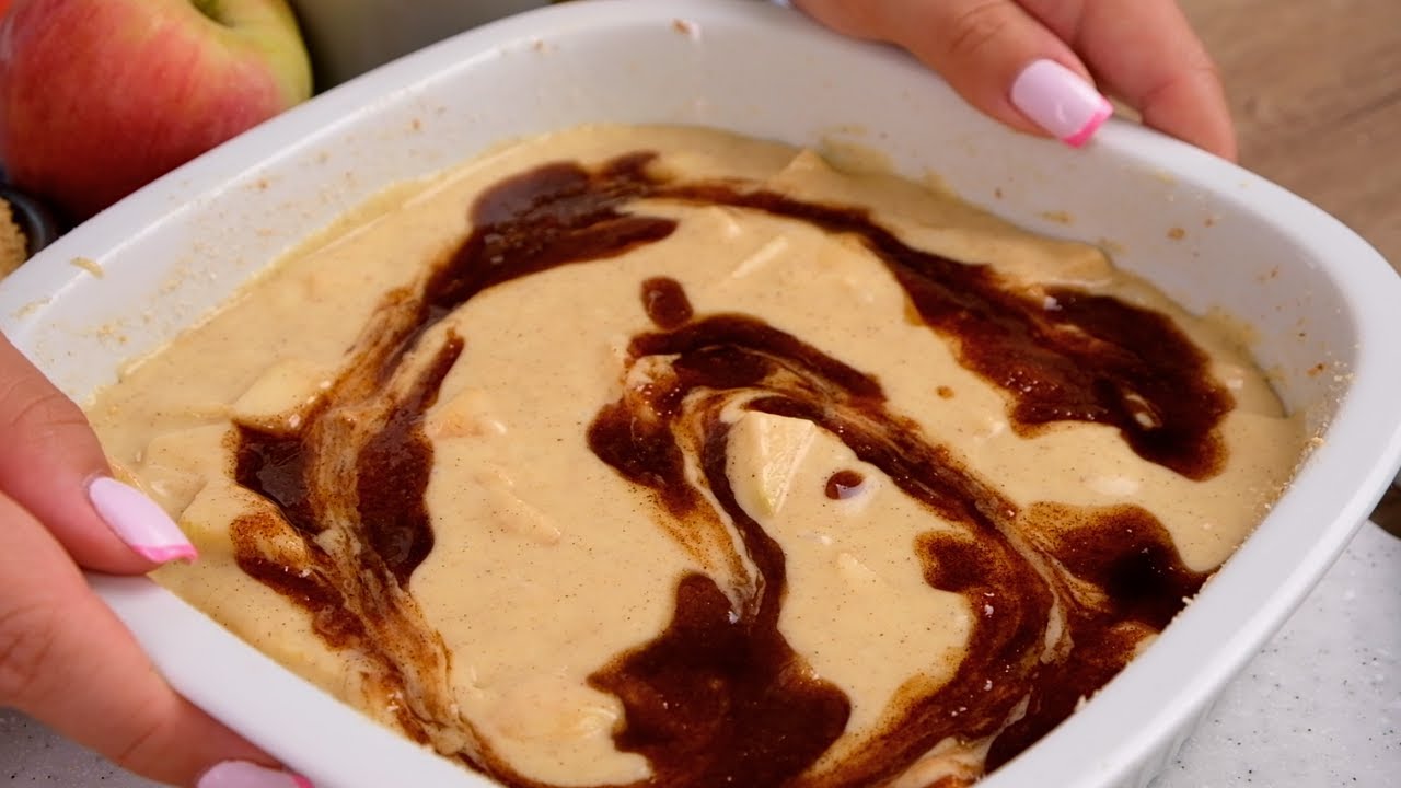 Ekspresowe ciasto z jabłkami – gotowe w 5 minut!