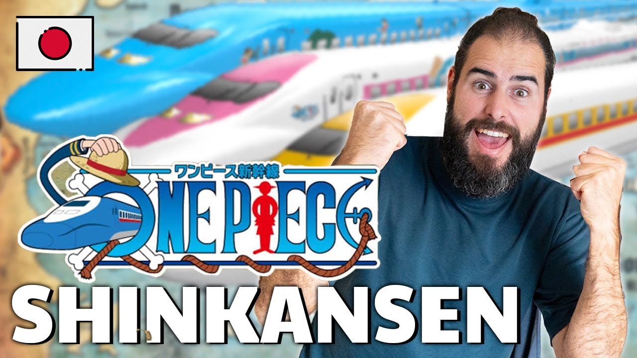 Me subí al Shinkansen de One Piece en Japón y es una locura 🚄🔥