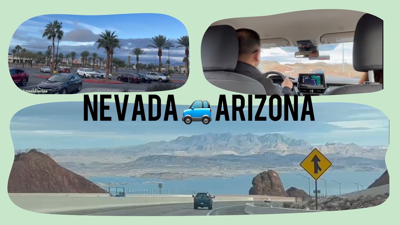 🇺🇸  Las Vegas (Nevada) to  Hoover Dam (Arizona) Scenic Drive | USA
