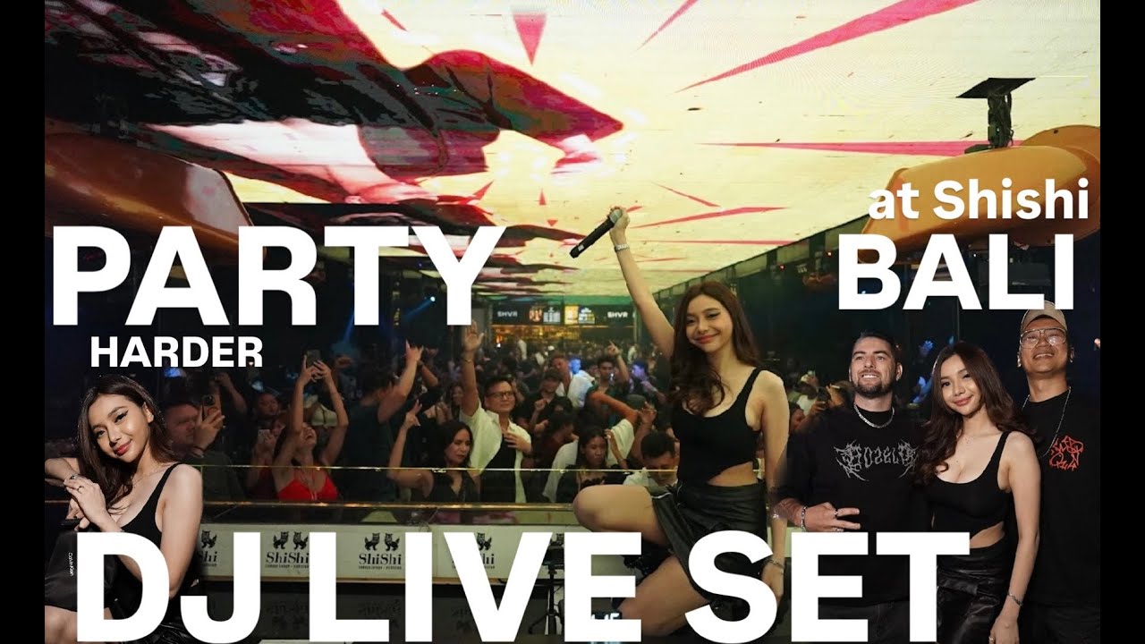 DJ LEEA LIVE SET at SHISHI BALI  / BIGROOM TECHNO/ HARD TECHNO / HARDSTYLE / EDM