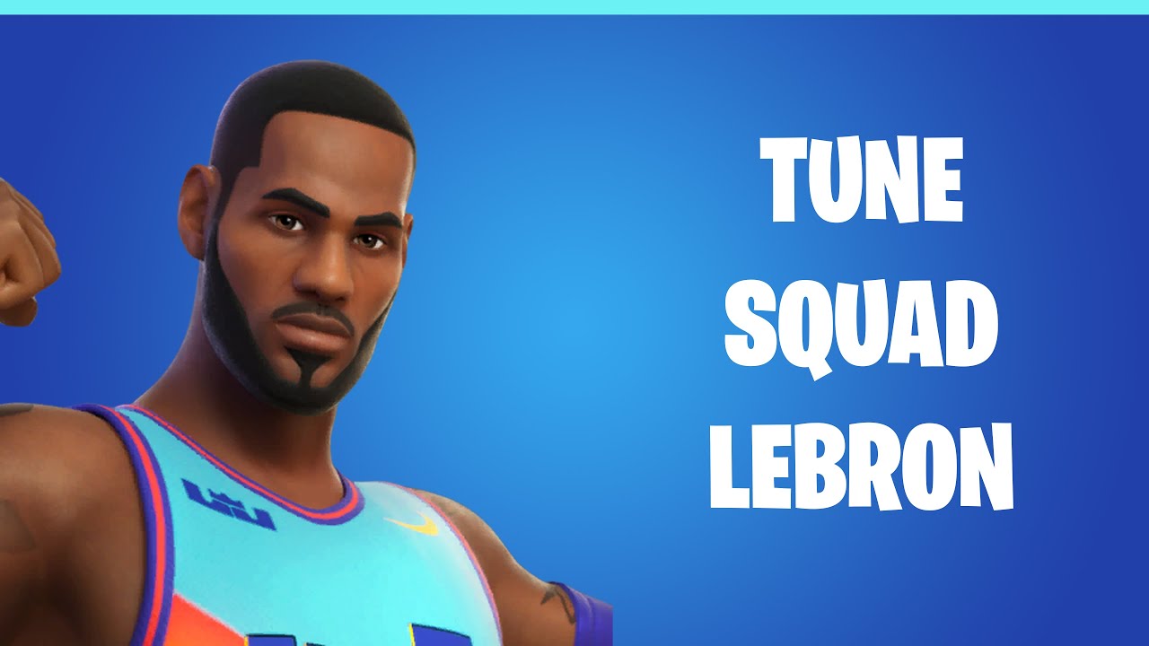 🔥 TUNE SQUAD LEBRON SKIN - 360&deg; - FORTNITE 🦙
