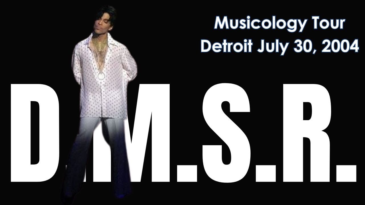 Prince - D.M.S.R. (with Crazy In Love) | Live in Detroit, July 30, 2004 (pro footage)