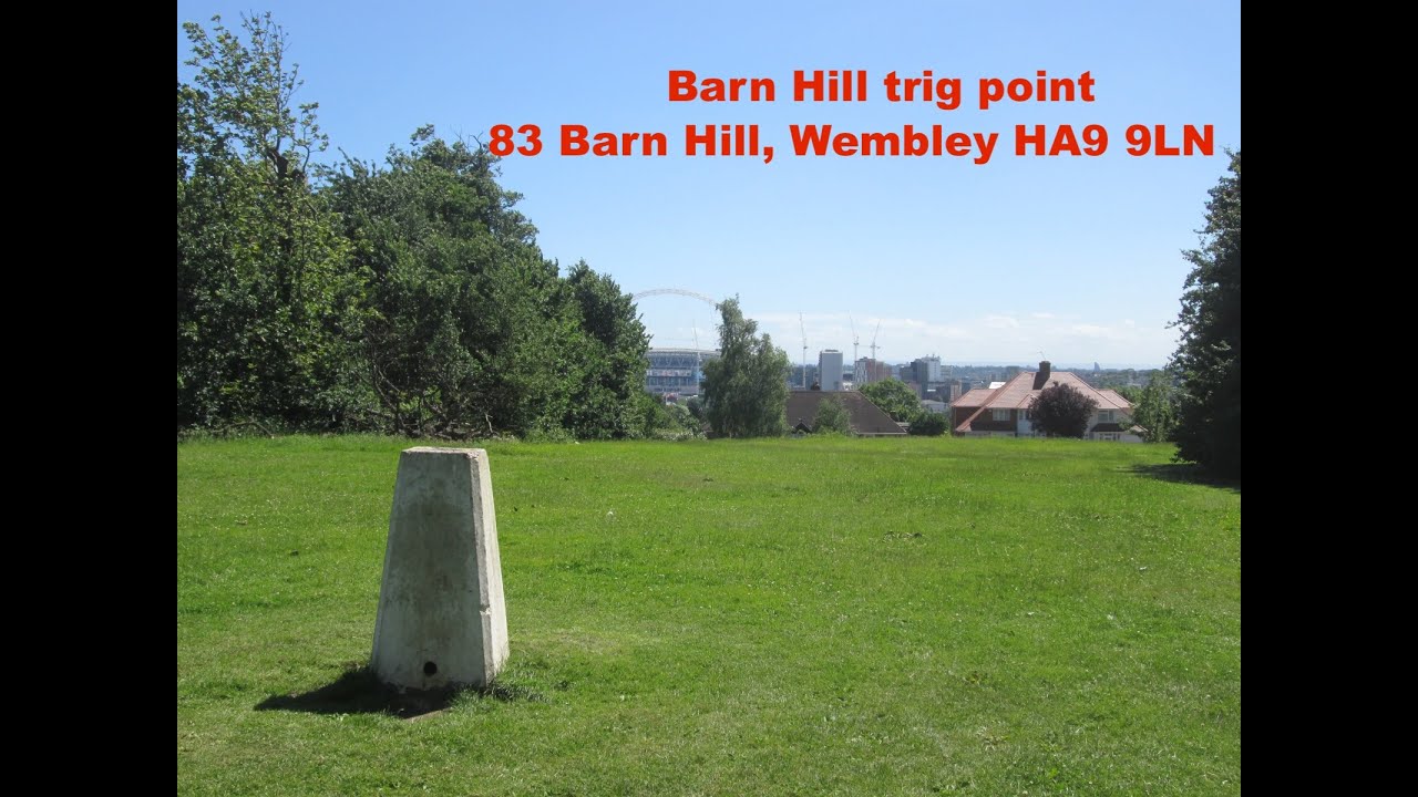 Barn Hill trig point @Wembley @Ü̇̃K̈̇̃ @MuTraveller