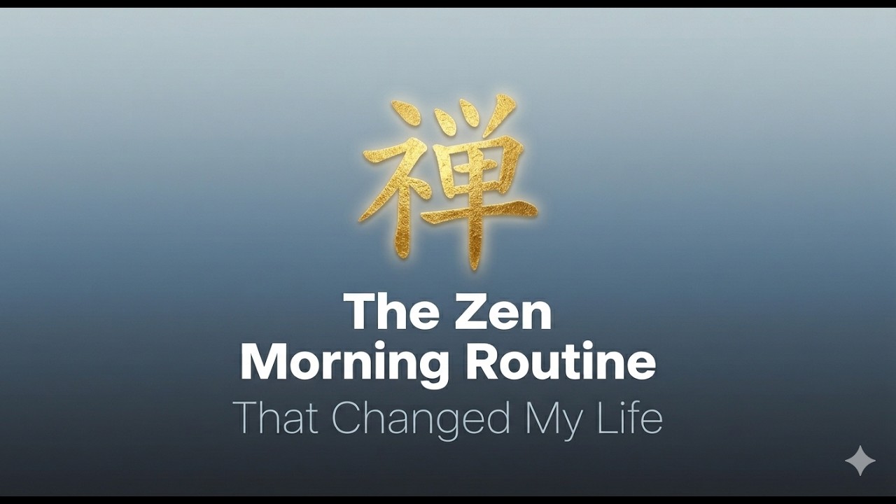 The Zen Morning Routine That Changed My Life