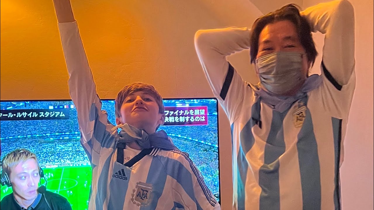 Así viví junto a los JAPONESES la final del Mundial ARGENTINA vs Francia