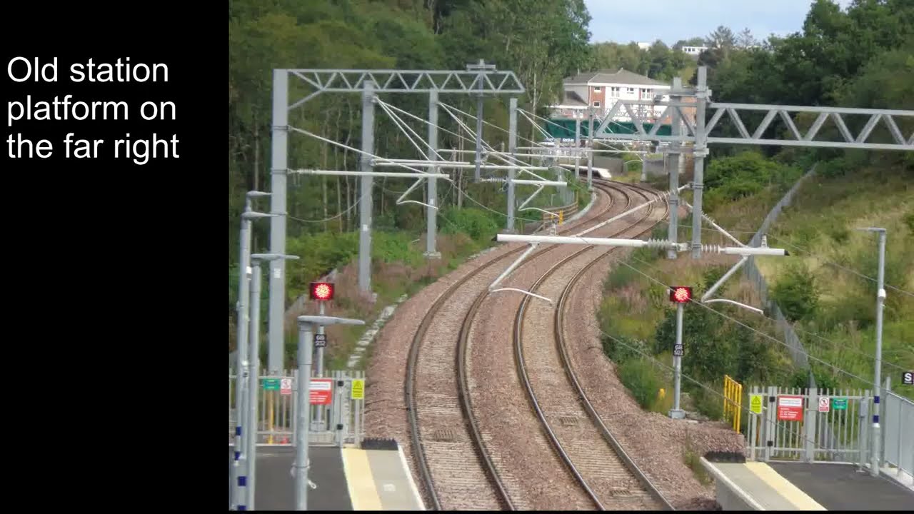 The New Hairmyres Railway Station, East Kilbride Line, South Lanarkshire