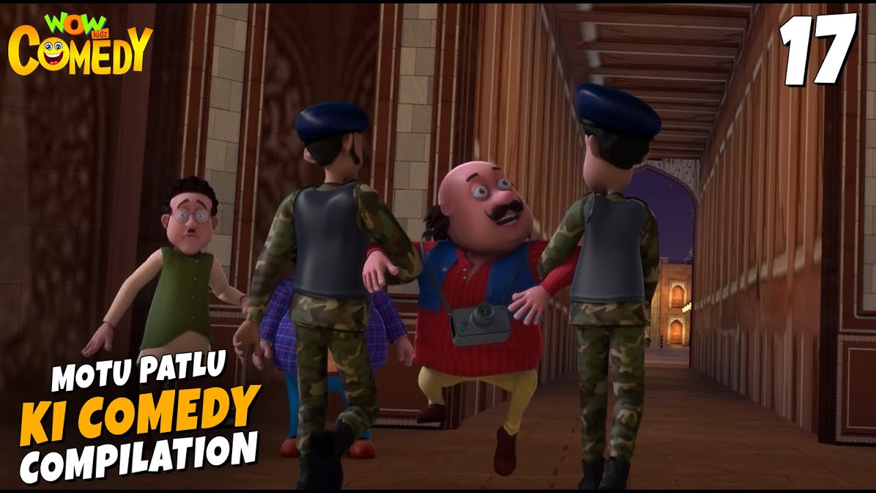 Motu Patlu Ki Comedy | season 13 Compilation | 17 | Cartoons for Kids | Wow Kidz Comedy