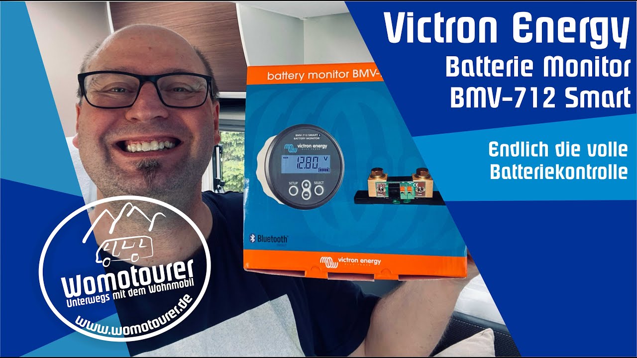 Victron Energy Batterie Monitor BMV-712 Smart Installation - endlich die volle Batteriekontrolle