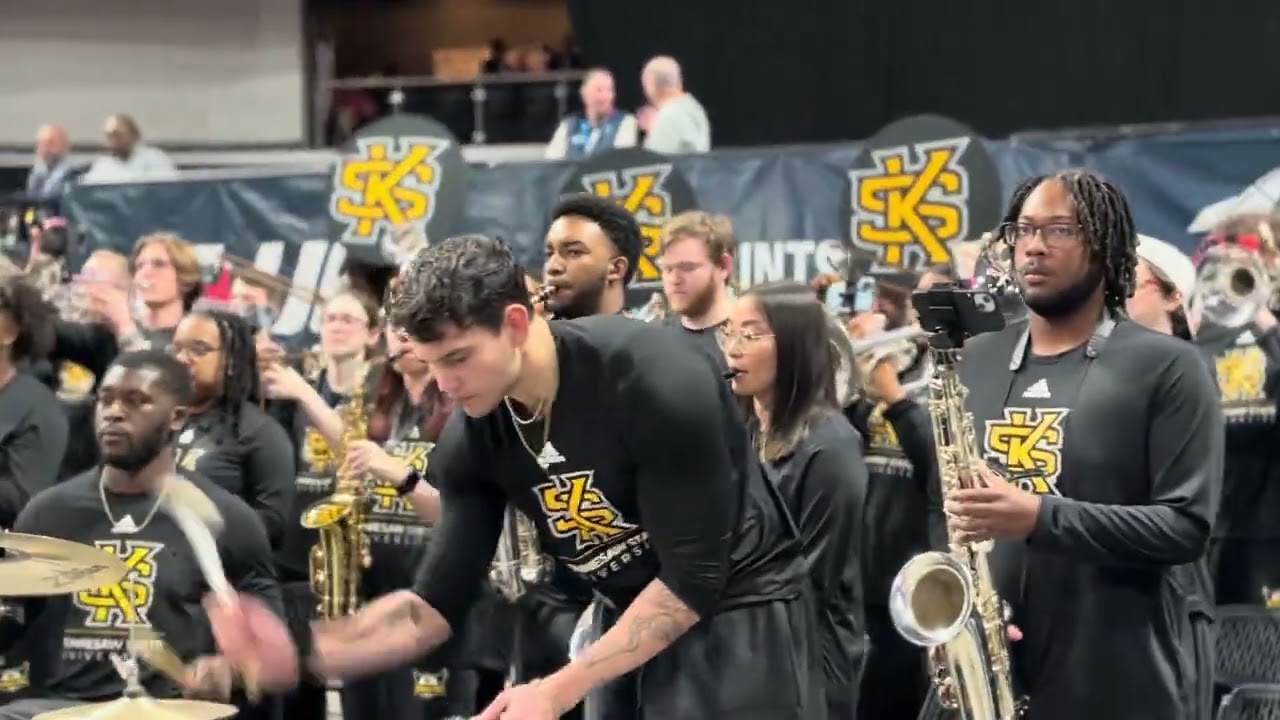 2026 Conference USA Tournament. The KSU Pep Band perform various stand tunes.