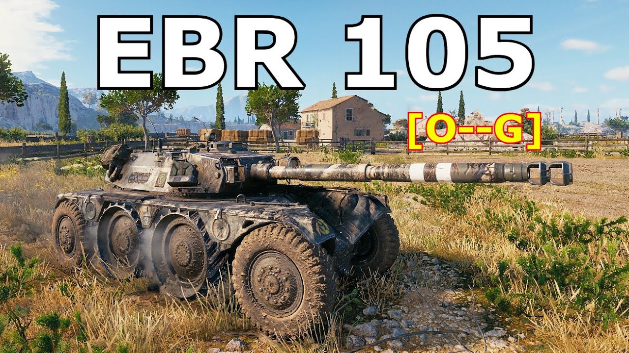 World of Tanks Panhard EBR 105 - 6 Kills 10,3K Damage