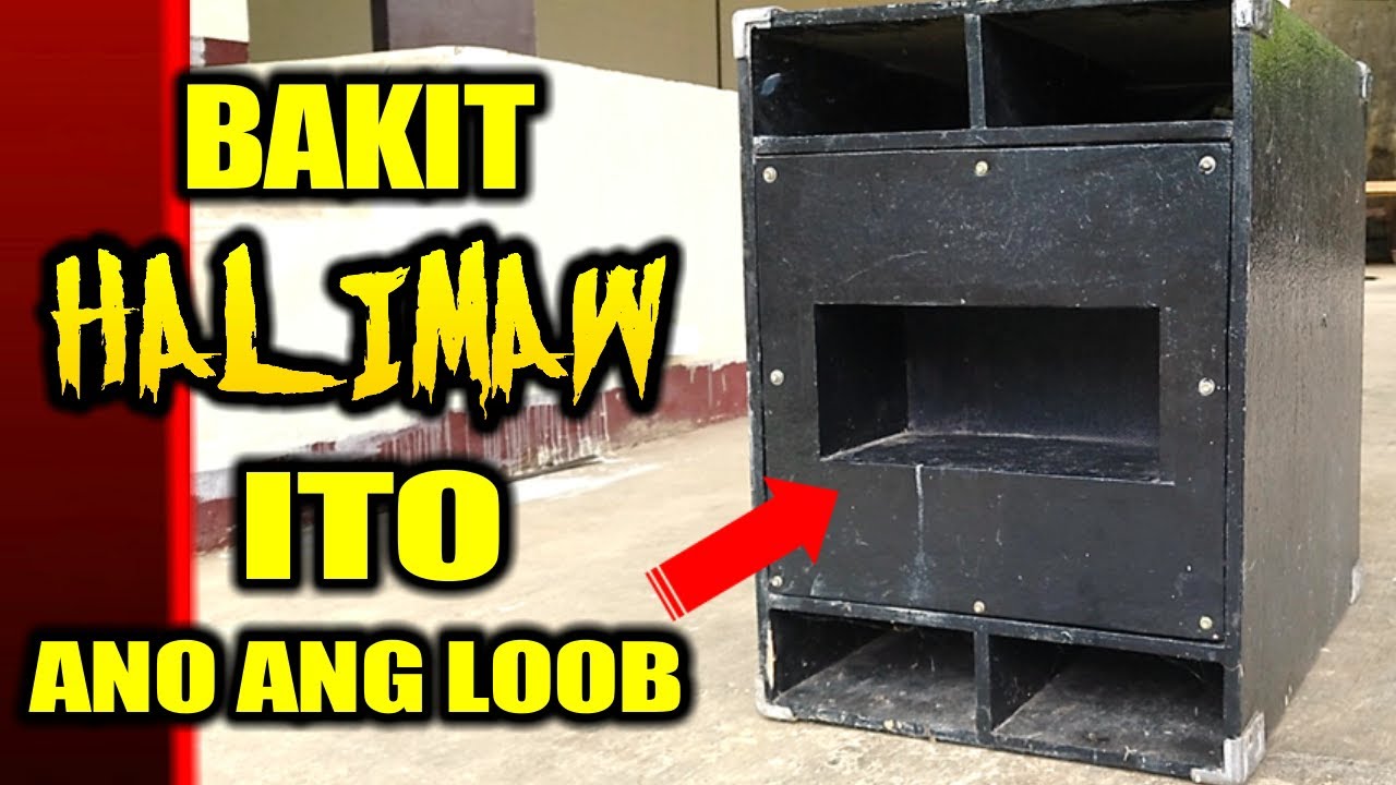 Halimaw  Box Ano Nasa Loob Bakit Tinawag Na Halimaw | Harley Bomber Box 18 Inches Driver | DIY Box